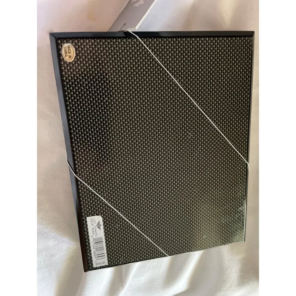 Dockers Magnetic Money Clip & Desk Clock Set In Black Gift Box